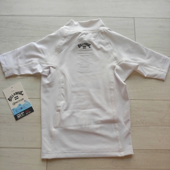 BILLABONG NEW kids All Day Wave Performance Fit Rashguard - Picture 4 of 8